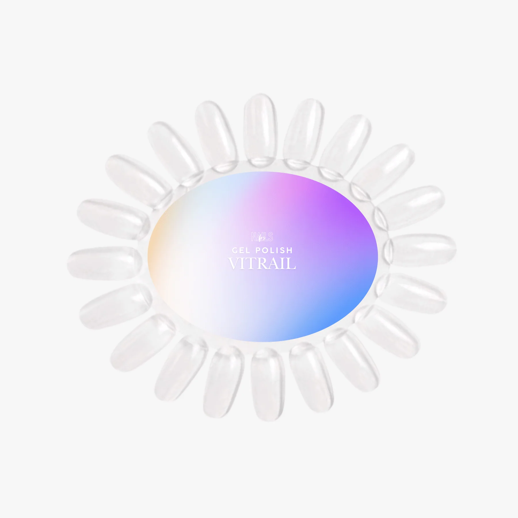 Nuancier rond Vitrail