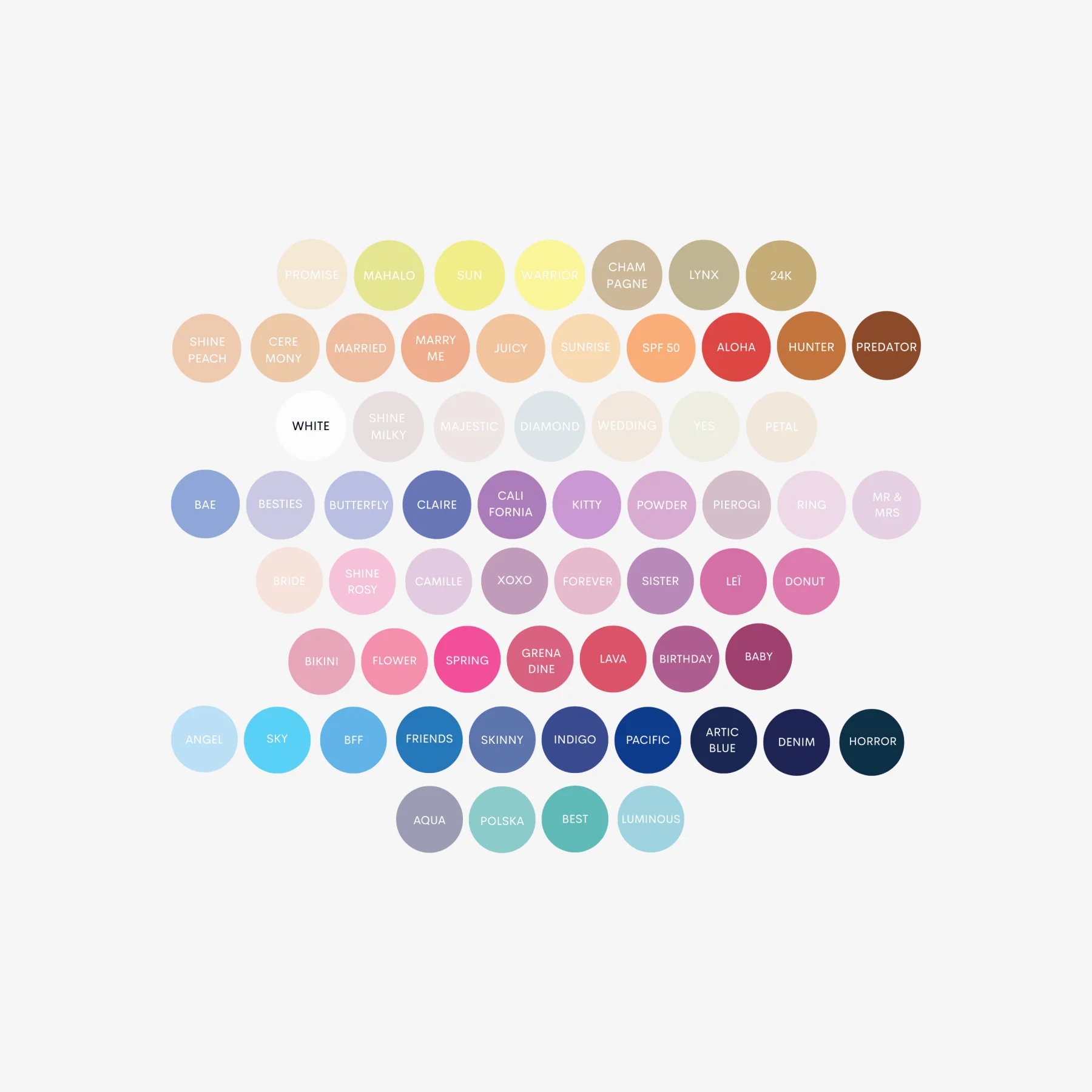 Stickers Vernis Rond Vernis Semi-Permanent - Image 19